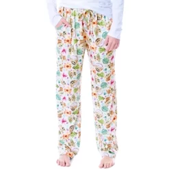 Star Wars Womens' The Mandalorian The Child Tropical Sleep Pajama Pants White -Cozy Nights Sales Store GUEST 54c0eb40 276c 4ef6 a77f 7a3d665976b0