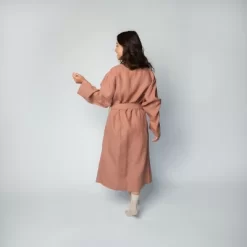 100% French Linen Unisex Bathrobe | BOKSER HOME -Cozy Nights Sales Store GUEST 5523ca07 e4cf 47e8 8fc5 91468e8ede26