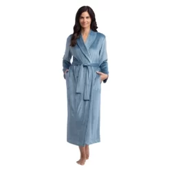Softies Women's 48" Feather Velour Shawl Collar Robe 10 Softies Women's 48" Feather Velour Shawl Collar Robe -Cozy Nights Sales Store GUEST 55b840d0 b341 45ea 876d 64de8e29c561