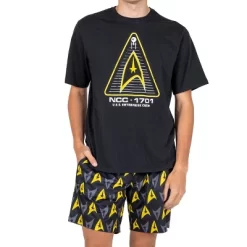 Star Trek U.S.S. Enterprise Crew Men's Crew Neck Short Sleeve Tee & Lounge Shorts Combo Set 5 Star Trek U.S.S. Enterprise Crew Men's Crew Neck Short Sleeve Tee & Lounge Shorts Combo Set -Cozy Nights Sales Store GUEST 5663ea1e 6925 4135 a5c3 916cc80e24e3