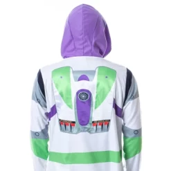 Disney Mens' Toy Story Buzz Lightyear Costume Pajama Union Suit White -Cozy Nights Sales Store GUEST 5723b82d 7a1b 40f1 bf67 53a8351b5d05