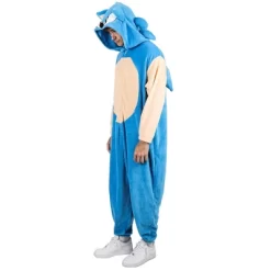 Sonic The Hedgehog Sonic Adult Hooded Kigurumi Union Suit 12 Sonic The Hedgehog Sonic Adult Hooded Kigurumi Union Suit -Cozy Nights Sales Store GUEST 585302bd 6802 49f2 9b67 e11d641f2bc8
