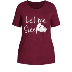 Women's Plus Size Let Me Sleep Set - Berry | EVANS -Cozy Nights Sales Store GUEST 5a632c40 81d2 45fd b479 48b95ee491cf