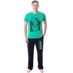 Universal Monsters Mens' Frankenstein Character Halloween Sleep Pajama Set Multicolored -Cozy Nights Sales Store GUEST 5ac9f5e5 9566 4ca3 a653 4b86433806e3