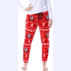 Disney Mickey Mouse Juniors' Fairisle Plush Fleece Sleep Lounge Pajama Pants 7 Disney Mickey Mouse Juniors' Fairisle Plush Fleece Sleep Lounge Pajama Pants -Cozy Nights Sales Store GUEST 5f913a04 4c59 4608 aef8 82913576d6dc
