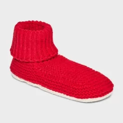 Women's Marled Knit Faux Shearling Lined Booties With Grippers - Stars Above™ 4-10 -Cozy Nights Sales Store GUEST 5f92bfc1 c4d5 4d6a 9f4a 49d1519d03ba