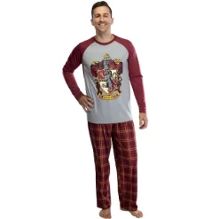 Harry Potter Men's Raglan Shirt And Plaid Pants Pajama Set -Cozy Nights Sales Store GUEST 620d3f54 38bd 464a 9752 8922fed20fc6
