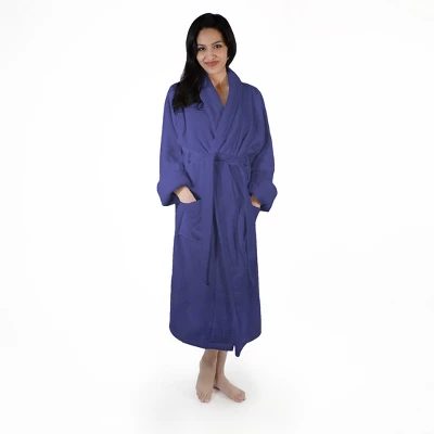 Women's Ultra-Absorbent Cotton Bathrobe By Blue Nile Mills 10 Women's Ultra-Absorbent Cotton Bathrobe By Blue Nile Mills - Image 10