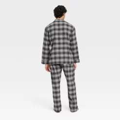 Hanes Premium Men's Flannel Sleep Pajama Set 2pc