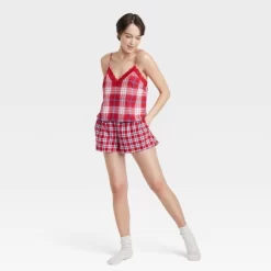 Women's Lace Trim Woven Tank And Shorts Pajama Set - Colsie™ -Cozy Nights Sales Store GUEST 63b0f374 8dc4 4d5e a3ad 990f47884cbd