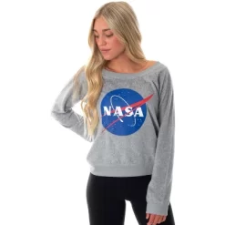 NASA Meatball Logo Juniors' Loungewear Long Sleeve Lounge Sleep Top NASA Meatball Logo -Cozy Nights Sales Store GUEST 644bb383 49ab 4b3d b1ce 067cdc9a5fa5