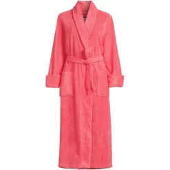 Lands' End Women's Cotton Terry Long Spa Bath Robe -Cozy Nights Sales Store GUEST 6477cfe2 2414 40bb b612 7be4a61452b1