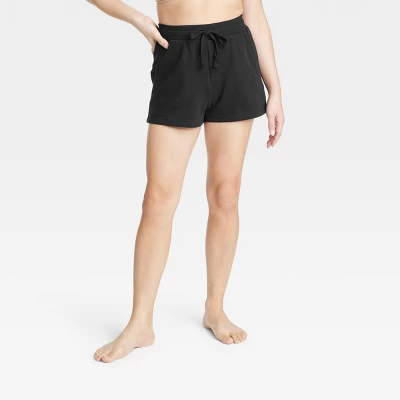 Women's Fleece Lounge Shorts - Colsie™ 1 Women's Fleece Lounge Shorts - Colsie™