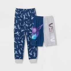 Boys' NASA 2pc Pajama Shorts And Pants - Blue -Cozy Nights Sales Store GUEST 65989bd6 d65f 4258 b359 65536fb7adc3