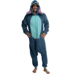 Disney Lilo & Stitch Unisex Adult Stitch Kigurumi Cosplay Costume Fleece Union Suit 10 Disney Lilo & Stitch Unisex Adult Stitch Kigurumi Cosplay Costume Fleece Union Suit -Cozy Nights Sales Store GUEST 67c8bafa 7134 45de 8f5d f1f33c4e34da