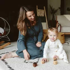 Goumikids Viscose Made From Bamboo + Organic Cotton Womens Robe -Cozy Nights Sales Store GUEST 6a066426 0904 4d7b 8b47 063afff3b541