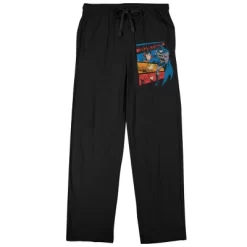 DC COMICS Justice League Group Pose Men's Black Sleep Pajama Pants -Cozy Nights Sales Store GUEST 6b2b18af f2fc 4cf1 8d04 23f77999f3ac