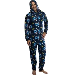 Polar Express Adult Believe Hooded One-Piece Footless Sleeper Union Suit -Cozy Nights Sales Store GUEST 6b746d8d d0c0 4f85 af90 726f24cb6ab0