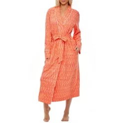 Womens Soft Cotton Knit Jersey Lounge Robe With Pockets, Long Bathrobe -Cozy Nights Sales Store GUEST 6ba84113 4592 4a68 8d9e 10051a61b6ec