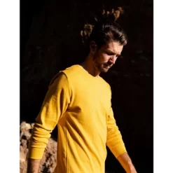 Leveret Mens Two Piece Cotton Solid Boho Color Pajamas