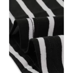 Cheibear Women's Zip Front Robe 3/4 Sleeve Striped Long Bathrobe Dress Pajama -Cozy Nights Sales Store GUEST 6ccad4b9 9415 4e0a 8eab d596f5026350