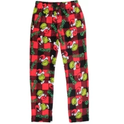 Dr. Seuss The Grinch Men's Pajama Pants Shirt And Socks 3 Piece Pajama Set -Cozy Nights Sales Store GUEST 6d7c5010 4034 4499 975f 62c608d0efdb