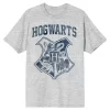 Harry Potter Hogwarts Crest Men's Short Sleeve Shirt & Sleep Shorts Set