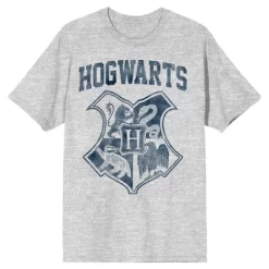 Harry Potter Hogwarts Crest Men's Short Sleeve Shirt & Sleep Shorts Set
