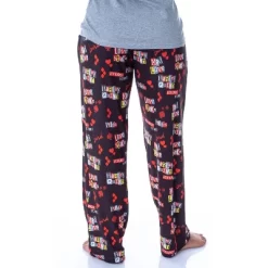 DC Comics Women's Harley Quinn Love Stinks Loungewear Pajama Pants Black -Cozy Nights Sales Store GUEST 71dd27f9 d455 4a05 a0e2 0b3e6ebe742e
