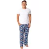 Disney Mens' Cars Movie Film Icons Characters Sleep Pajama Pants Blue