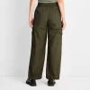 Women's Mid-Rise Slim Straight Fit Jogger Pants - A New Day™