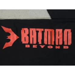 DC COMICS Batman Beyond Red Title Men's Black Graphic Sleep Pajama Pants-