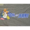 Tom And Jerry Classic Cartoon Characters Men's Charcoal Grey Sleep Pajama Pants