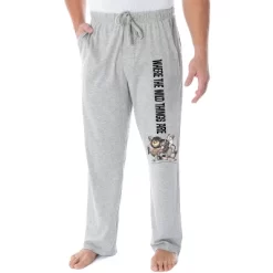 Where The Wild Things Are Book Adult Men's Loungewear Pajama Pants Heather Grey -Cozy Nights Sales Store GUEST 761c59ee 8b16 432c 9488 7e8316633843