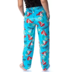 Disney Women's Little Mermaid Ariel Fleecy Soft Sleep Pajama Pants Sea Blue -Cozy Nights Sales Store GUEST 76ccf118 8cce 4137 93f9 cd8a8079120b