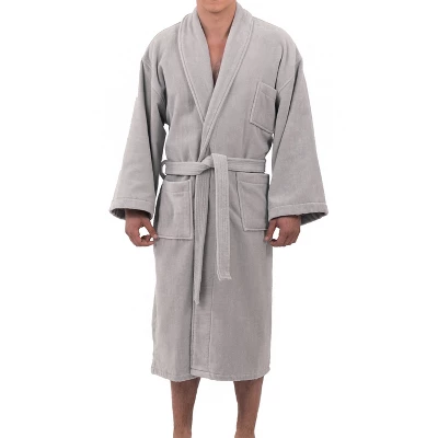 Alpine Swiss Pure Cotton Mens Terry Cloth Bathrobe Super Absorbent Spa Robe 7 Alpine Swiss Pure Cotton Mens Terry Cloth Bathrobe Super Absorbent Spa Robe - Image 7