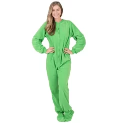 Footed Pajamas - Emerald Green Adult Fleece Onesie -Cozy Nights Sales Store GUEST 770f464a 65de 4e7d 9c1b c3ba20ed117b
