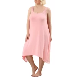 Agnes Orinda Plus Size Women Nightgown Chemise Sleepwear Full Slip Lace Nightwear -Cozy Nights Sales Store GUEST 77181b23 af26 404d b7a6 8e3de67f638d