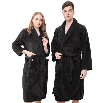 American Soft Linen Warm Fleece Bathrobe, Mens And Womens Adult Robes For Your Bathroom, Shawl Collar Robes 12 American Soft Linen Warm Fleece Bathrobe, Mens And Womens Adult Robes For Your Bathroom, Shawl Collar Robes - Image 12