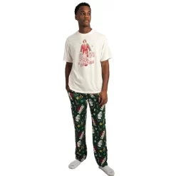 Elf Santa I Know Him Men's 2-Pack Pajama Set