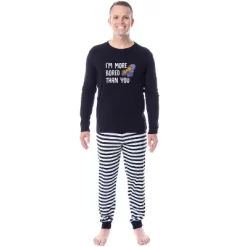 Garfield Comic I'm More Bored Than You Adult Unisex Sleep Pajama Set Black -Cozy Nights Sales Store GUEST 7e75eb4c 4b96 44cb 97a2 ba3d5b19cebb