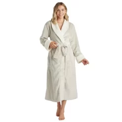 Softies Plush Faux Shearling Robe With Contrast Trim -Cozy Nights Sales Store GUEST 7efa9053 da34 44ef b7b0 07e294f49ed9