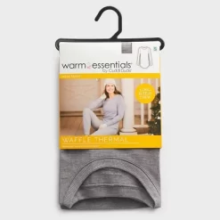 Warm Essentials By Cuddl Duds Women's Waffle Thermal Crewneck Shirt -Cozy Nights Sales Store GUEST 7f81bc5c e371 4adf b8e7 c932ee300d65