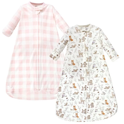 Hudson Baby Infant Girl Cotton Long-Sleeve Wearable Sleeping Bag, Sack, Blanket, Enchanted Forest 7 Hudson Baby Infant Girl Cotton Long-Sleeve Wearable Sleeping Bag, Sack, Blanket, Enchanted Forest - Image 7