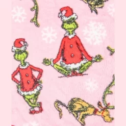 Dr. Seuss Womens' The Grinch And Max Snowflake Fleece Plush Pajama Pants -Cozy Nights Sales Store GUEST 80fe3f0e d029 4b65 9ff4 83ec13ef6604