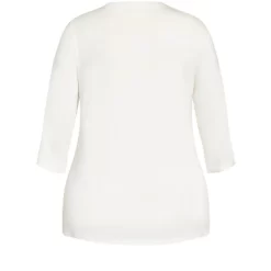 Women's Plus Size Robin Sleep Top - Cream | AVENUE -Cozy Nights Sales Store GUEST 81949b97 cce2 45cf 9325 3b12b8c04cfa