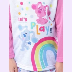 Nickelodeon Toddler Girls' Blue's Clues Let's Play Sleep Pajama Set Pink -Cozy Nights Sales Store GUEST 81aff6e4 b7e0 47c0 b287 26731da34f41