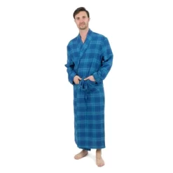 Leveret Mens Flannel Robe -Cozy Nights Sales Store GUEST 81e6cac3 47dc 4e89 b9cd d1fd3caff775