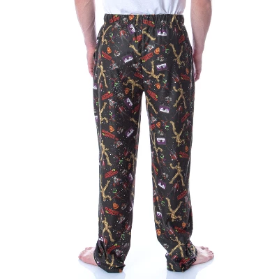 Marvel Men's Guardians Of The Galaxy Mix Tape And Characters Pajama Pants Black 3 Marvel Men's Guardians Of The Galaxy Mix Tape And Characters Pajama Pants Black - Image 3