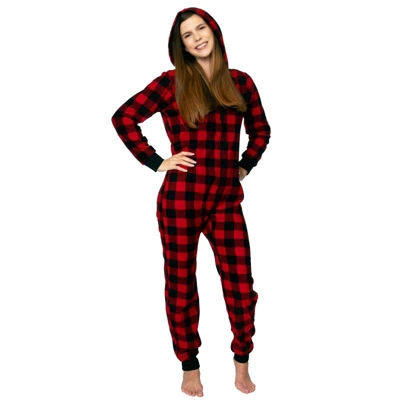 Blis Adult Onesie For Women Novelty Fleece Holiday/Themed Onesie 3 Blis Adult Onesie For Women Novelty Fleece Holiday/Themed Onesie - Image 3